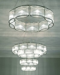 Moderner Kronleuchter mit Systembewusssein für stilvolles Ambiente