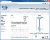 Online- Planungshilfen für den konstruktiven Betonfertigteilbau