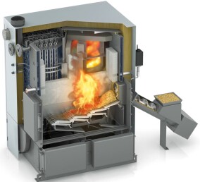 Pellet- und Hackschnitzelkessel für unterschiedliche Brennstoff-Qualitäten