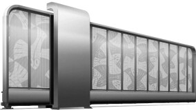 iGate: Schickes, neues, freitragendes Schiebetor von Heras Adronit