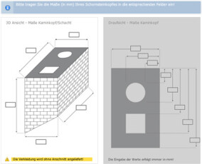 Schornsteinkopf online konfigurieren