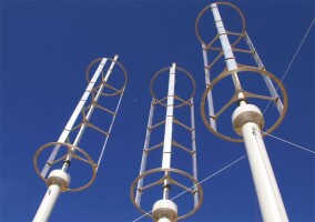 Vertikalturbinen sind für Windparks sinnvoller