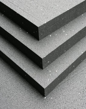 Dunkel ist wärmer: Flachdachdämmung 031 aus EPS Silver-Rohstoff