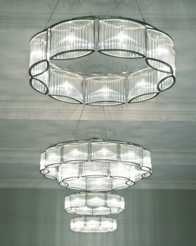 Moderner Kronleuchter mit Systembewusssein für stilvolles Ambiente