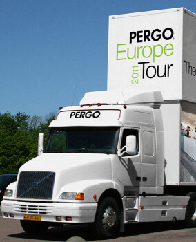 Bodenbelagshersteller Pergo geht mit mobiler Ausstellung auf Tour