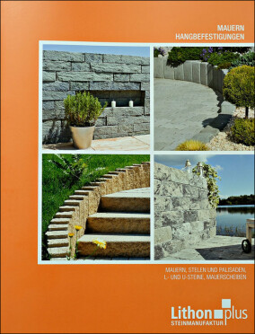 Neue Unterlage für Mauern und Hangbefestigungen von Lithonplus