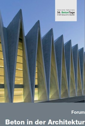 Forum "Beton in der Architektur" während der Betontage in Neu-Ulm