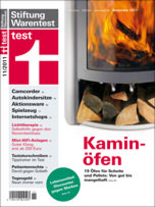 Test von Kaminöfen und Pelletöfen: Stiftung Warentest hat moderne Feuerstätten / Holzöfen getestet.