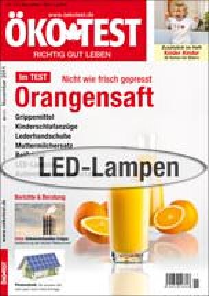 ÖKO-TEST LED-Lampen