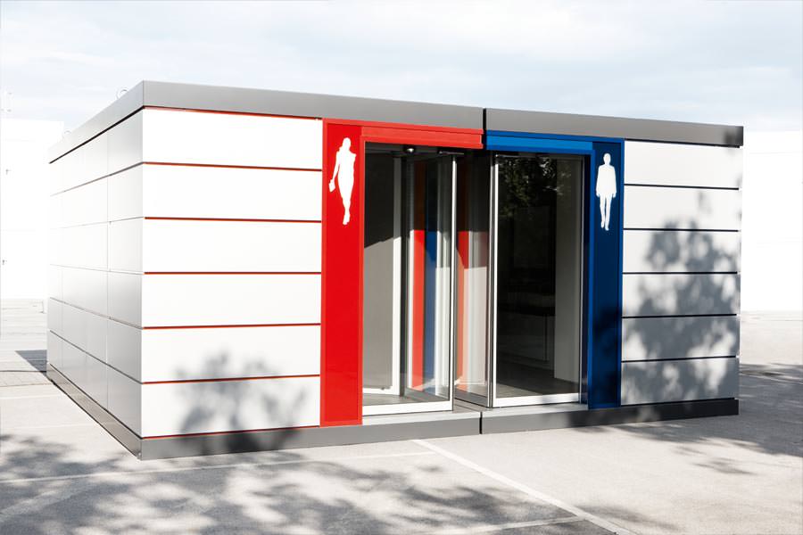 (K)eine Alternative zu DIXI-Klos: Sanitärcontainer vom Designer