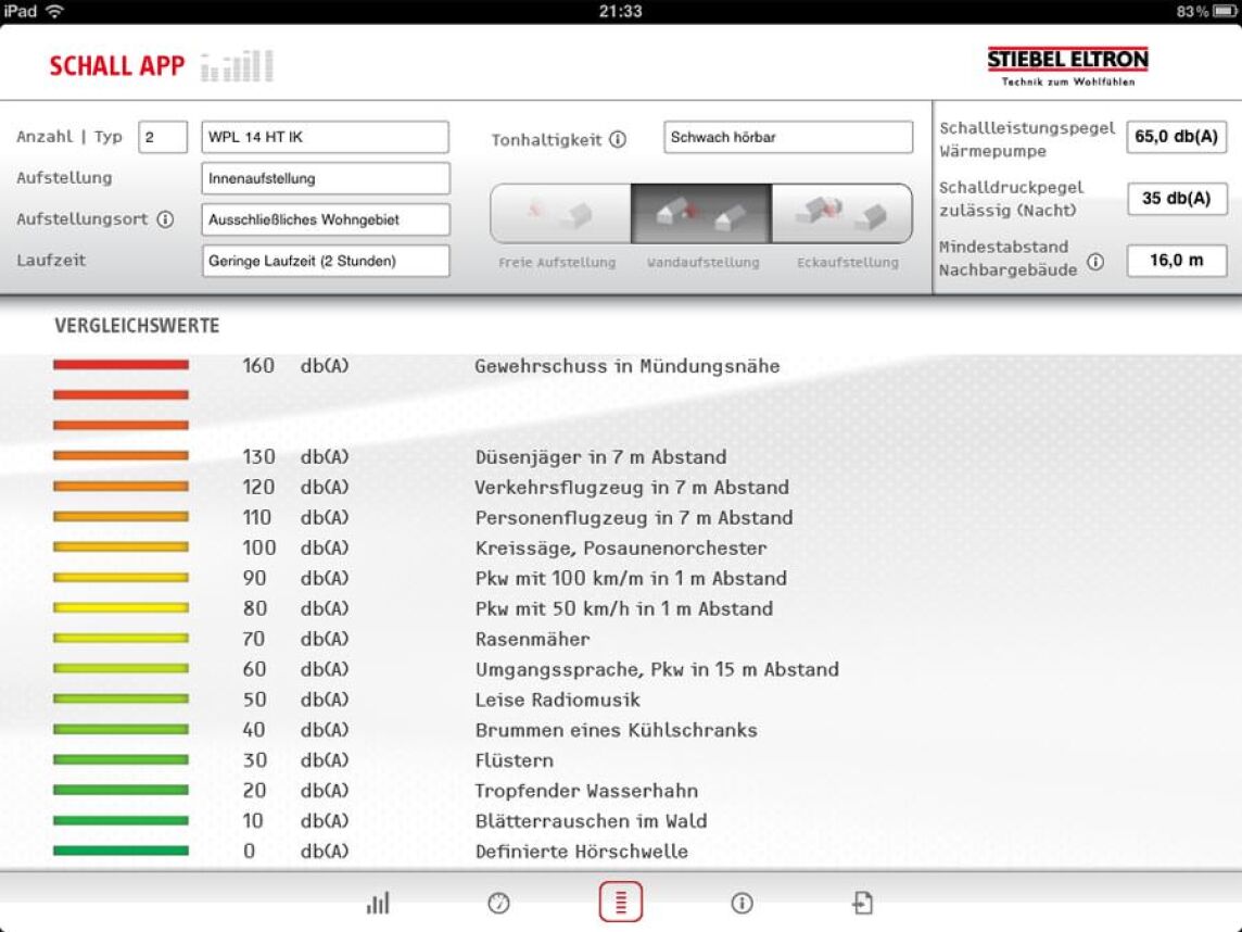 Screenshots von der iPad-Version