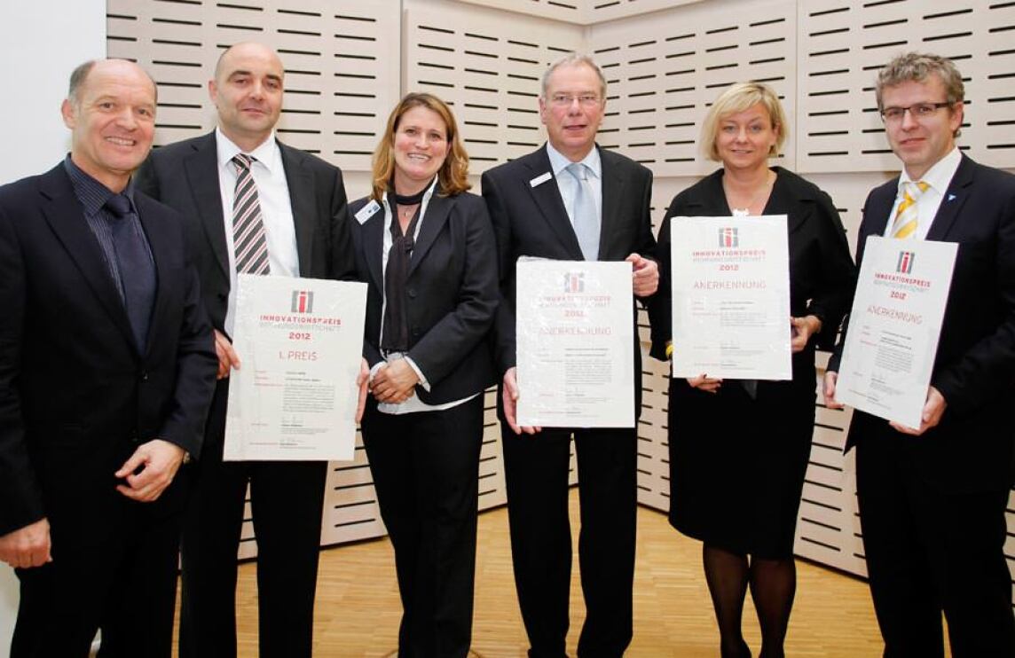 Preisträger des Innovationspreis Wohnungswirtschaft 2012