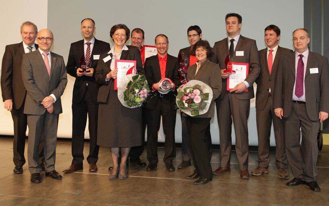 Preisverleihung 'Brandschutz des Jahres 2012' 