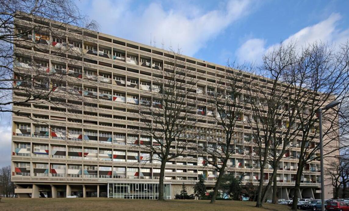 „Unité d'habitation“ von Le Corbusier (1887-1965)
