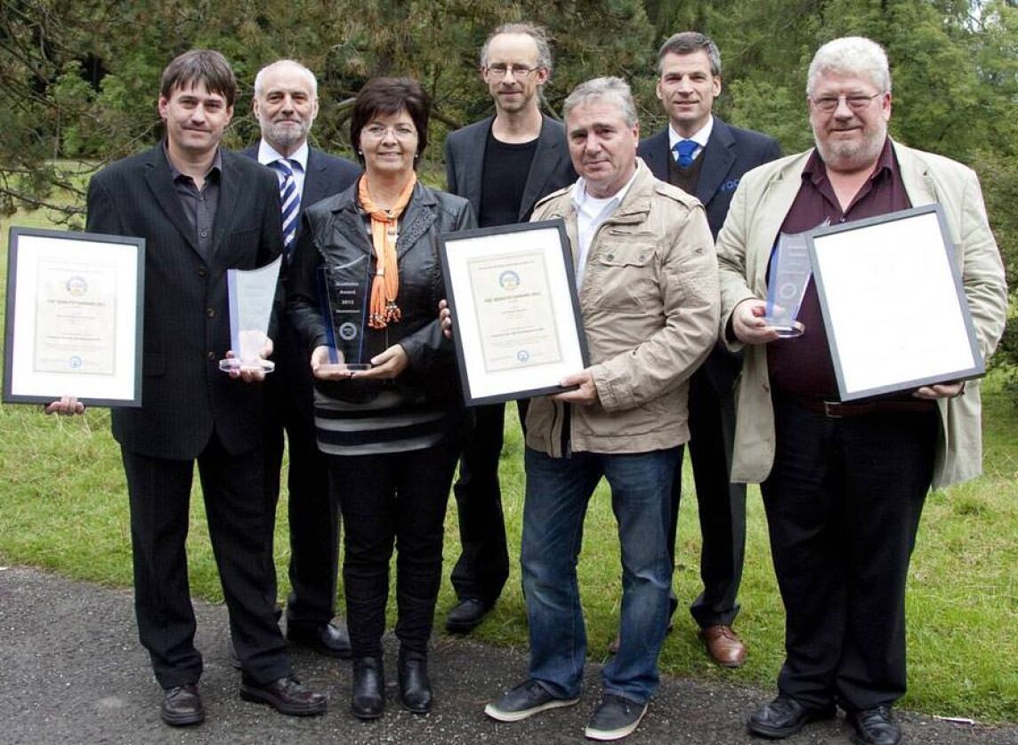 Gewinner des VQC Award 2012 vom  Verein zur Qualitäts-Controlle am Bau e.V.