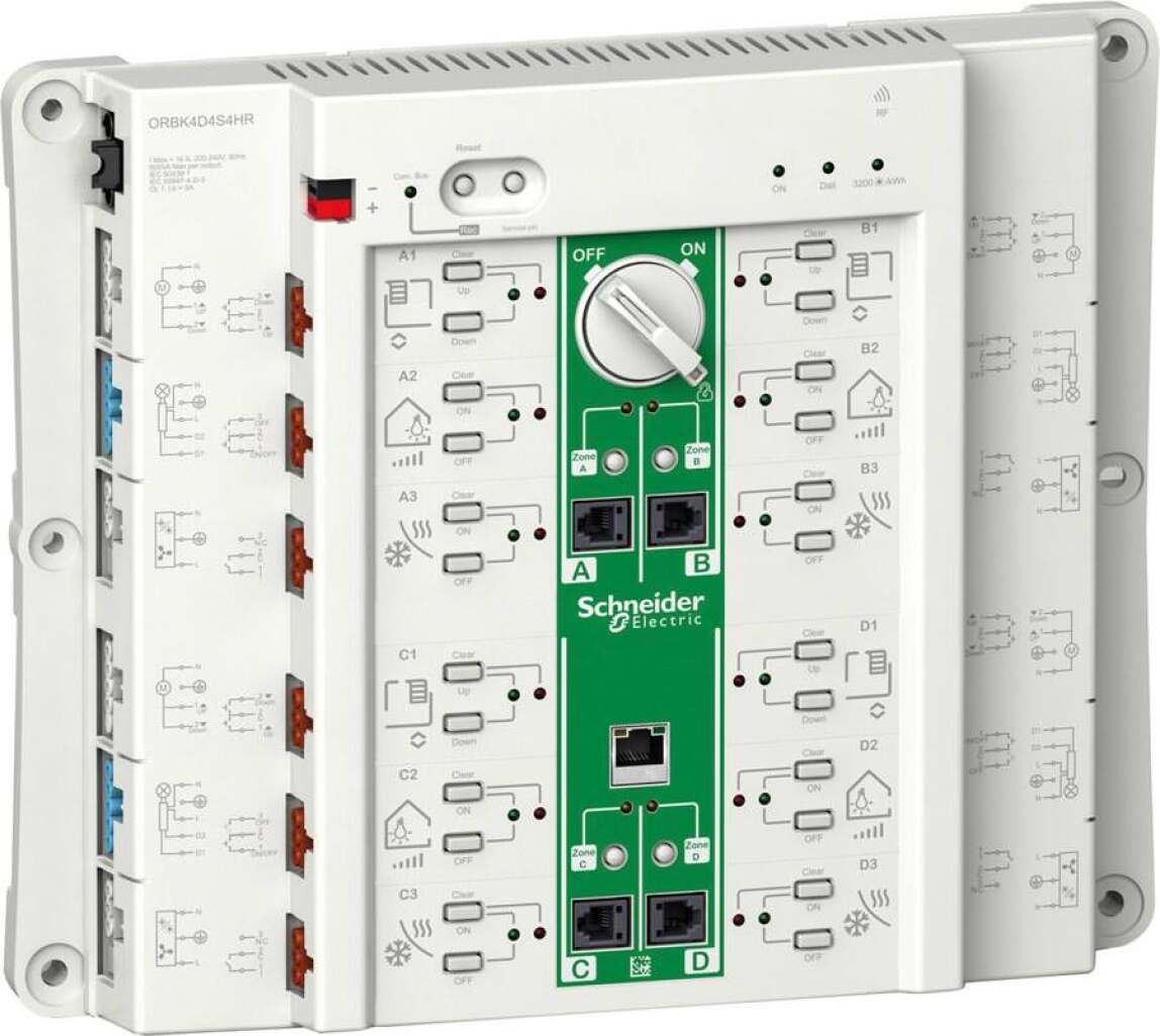 Roombox konzentriert/strukturiert Energieverteilung in Bürogebäuden