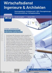20 zentrale Urteile des Jahres 2011 zum Architekten- und Ingenieurrecht sowie zur HOAI