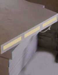 Hybride Calsitherm Klimaplatte für die Innendämmung gefüllt mit PU, PKS oder VIP