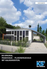 Broschüre über Passivhäuser in Kalksandstein-Bauweise