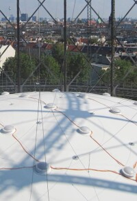 Neue runde Lichtkuppel von  Eternit Flachdach (nicht nur) für kuppelförmige Dächer