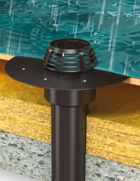 Klöber erweitert mit Flavent plus sein Angebot für die Flachdachentwässerung