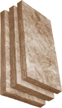 Neue Glaswolle-Dämmplatte und Dampfbremse speziell für den Holzbau