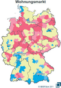 Raumordnungsbericht 2011: Bautätigkeit ist in den letzten Jahren stark rückläufig