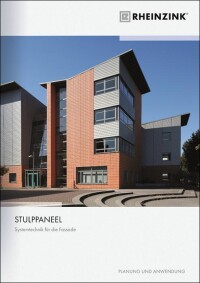 Rheinzink hat Dokumentation zur Stulppaneel-Fassade neu aufgelegt