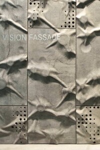 Glasfaserbetonplatten „sculptural fibreC“ erstmals auf der Swissbau