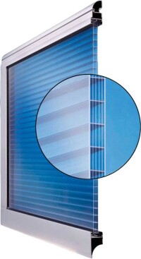 Neue wärmedämmende, blickdichte Verglasung für Teckentrup-Industrietore