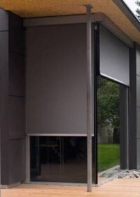 Neue Senkrechtmarkise „c_ubus“ von Clauss Markisen