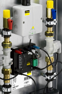 Dezentrale Spülstation mit Hygiene+ Funktion und „elektronischem Nutzer“