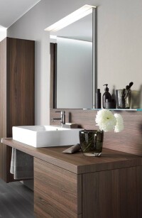 Duravit bringt mit Delos Wohnlichkeit ins Badezimmer