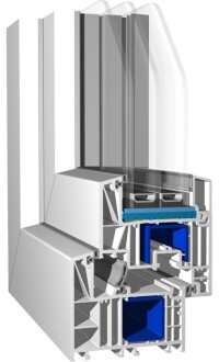 Neues Salamander-Profil „bluEvolution 82” mit und ohne Mitteldichtung