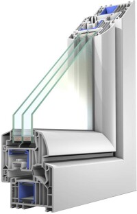 Konzept-Fenster setzt auf gewichtsreduzierte Drei- und Vierfach-Isolierverglasung