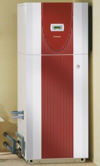 Dimplex-Wärmepumpe nutzt die Platzierung im Eck bei der Luftführung aus