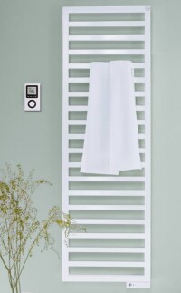 Bad-Heizkörper Zehnder Quaro nun auch elektrisch