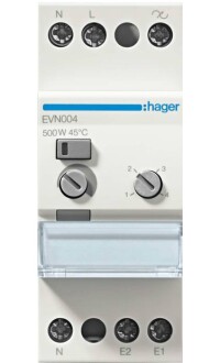 Dimmer mit automatischer Leuchtmittelerkennung von Hager