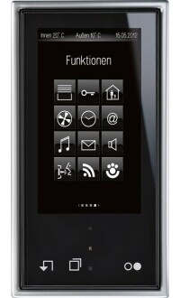 Jung KNX Smart-Control Smartphone-like bedienen: Blättern, Scrollen, Tippen