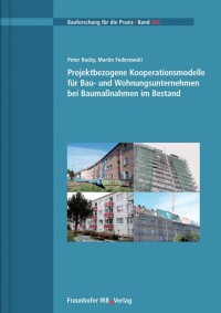 Fachbuch: Projektbezogene Kooperationsmodelle bei Baumaßnahmen im Bestand