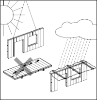 Merkblatt zum richtigen Umgang mit Brettsperrholz