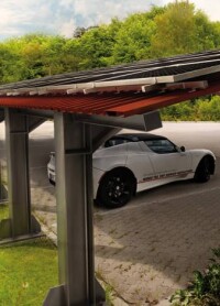 Modulare und erweiterbare Solar-Carportsysteme von Mp-tec
