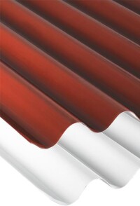 Leichte Dacheindeckungen von Onduline mit zeitvorteilhafter Schraube und neuen Farben