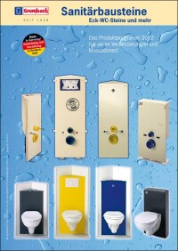Sanitärbausteine mit optimierter Spülleistung im Grumbach 2012-Katalog
