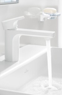 Cult in matt-weiß: Villeroy & Bochs Bestseller-Armatur in neuer Oberfläche