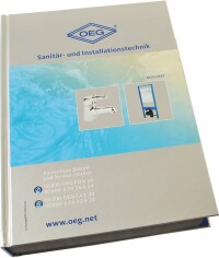 OEG Sanitärkatalog mit u.a. drei eigenen Armaturenserien in neuer Auflage