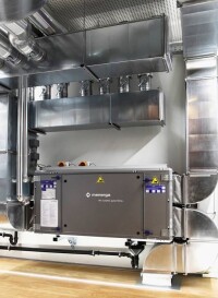 Dreistufige Wärmerückgewinnung im Effizienzhaus Plus in Berlin