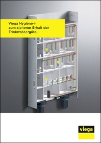 Neue Fachbroschüre von Viega zum sicheren Erhalt der Trinkwassergüte