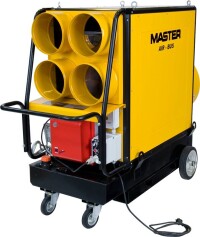 Neue Master AIR BUS Heizgeräte zur temporären Beheizung großflächiger Räume