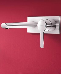 Neue Wandarmaturen im HansaMatrix-Sortiment